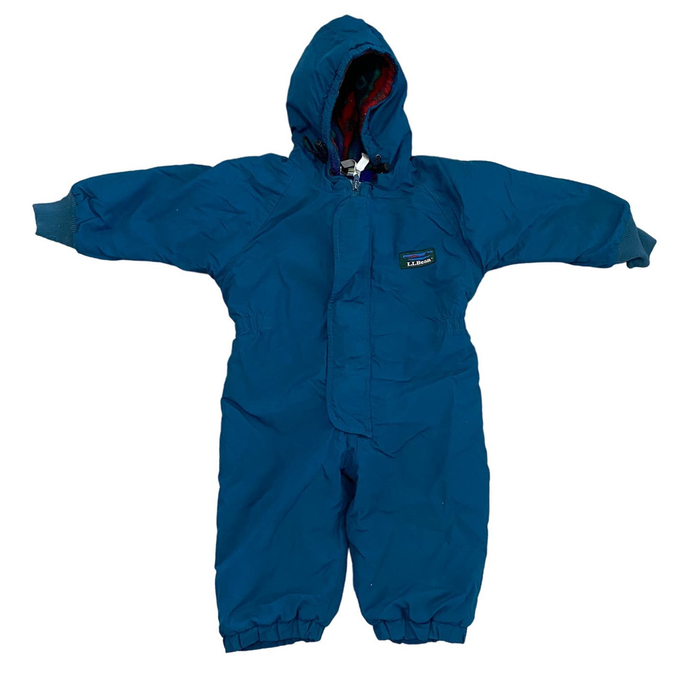 L.L. Bean Kids Blue Hooded Jacket